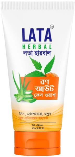 Lata Herbal Bron Out Face Wash 80ml